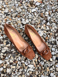 Luca Grossi Shoes Brandy Heeled with metal front detail CH758