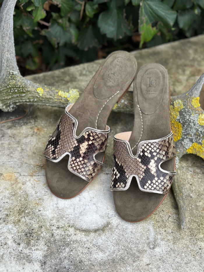 Luca Grossi Slide Luxor Snakeskin G628S