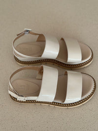 Luca Grossi Sandal White Platform H11OS