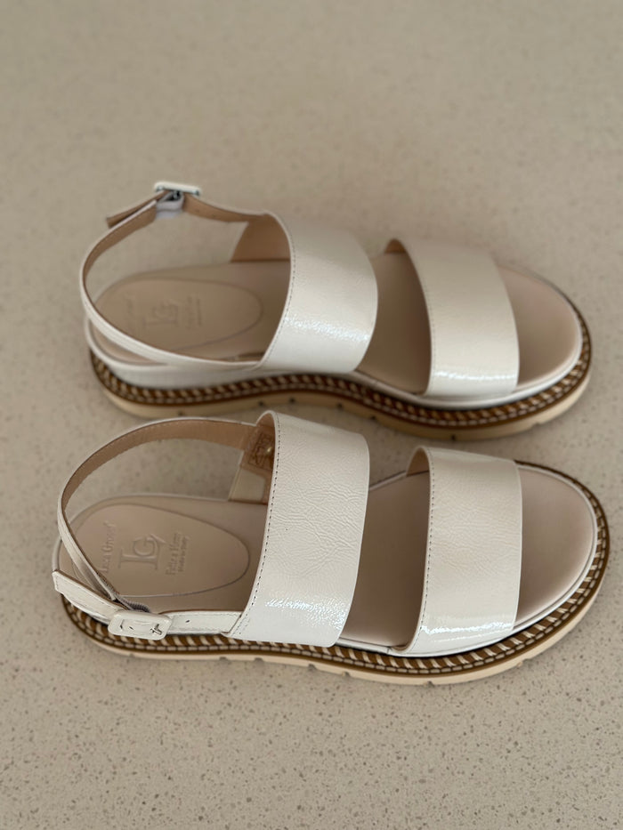 Luca Grossi Sandal White Platform H11OS