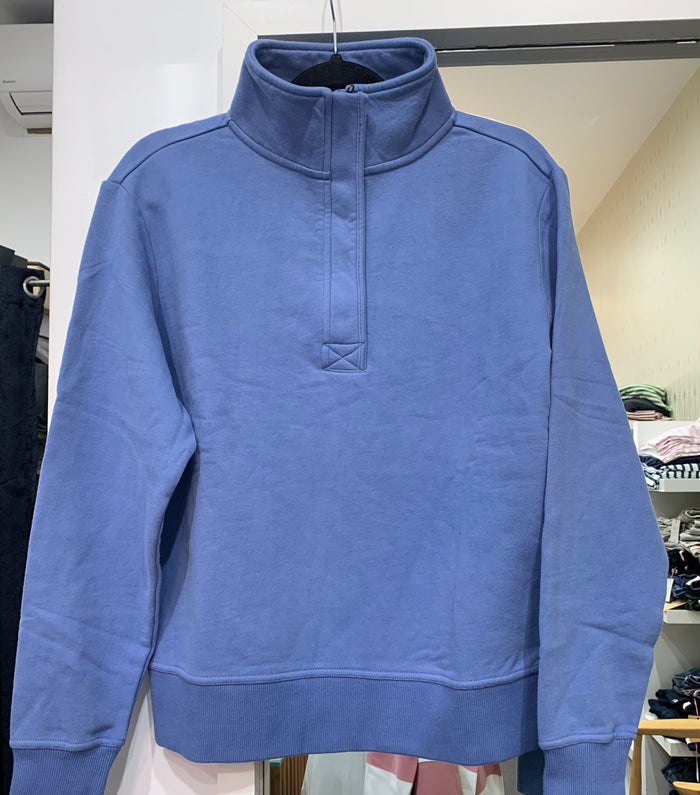 Cloth Paper Scissors Fleece Sweater Denim Blue C1374