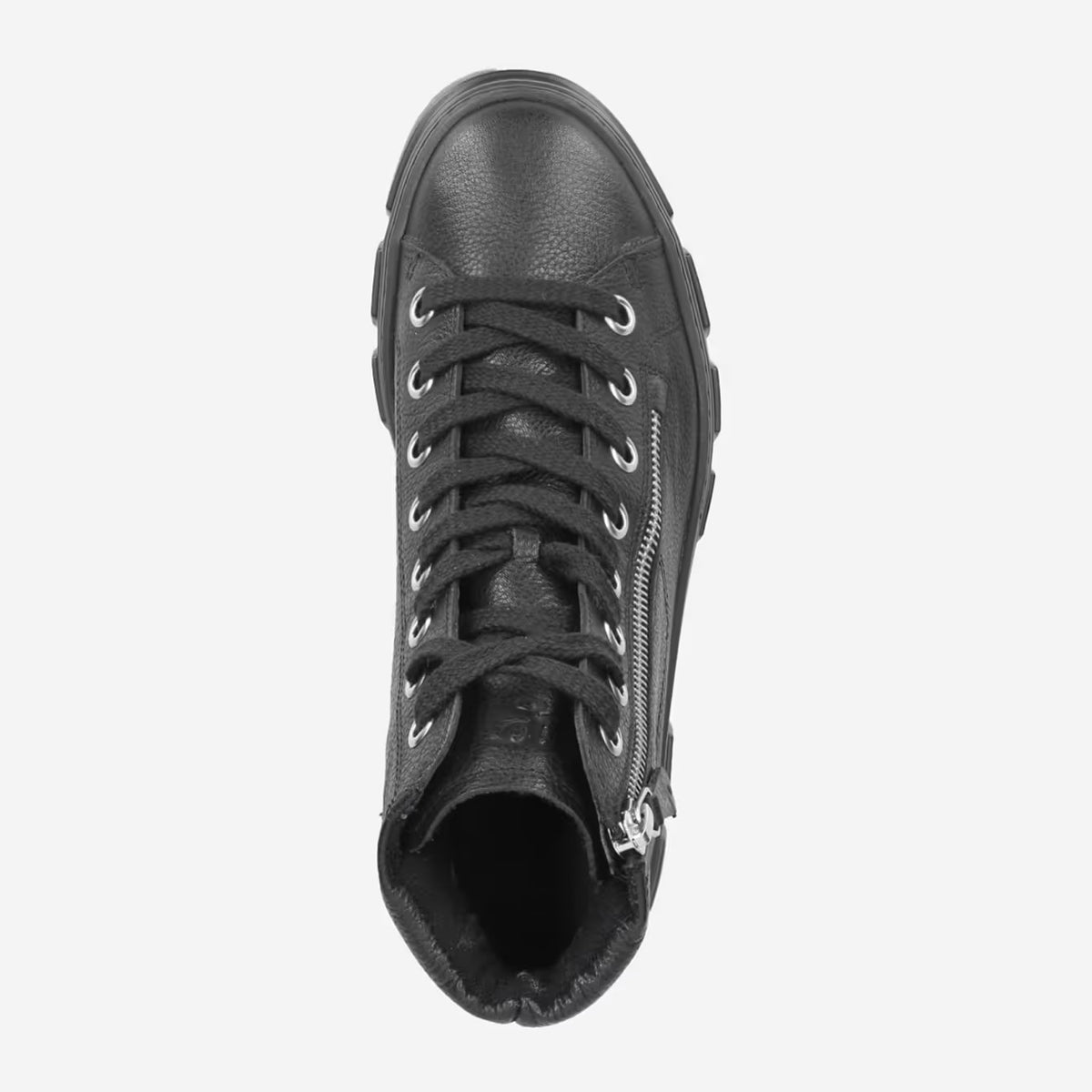 Paul Green Black Sportcalf High top Sneaker 5210-02