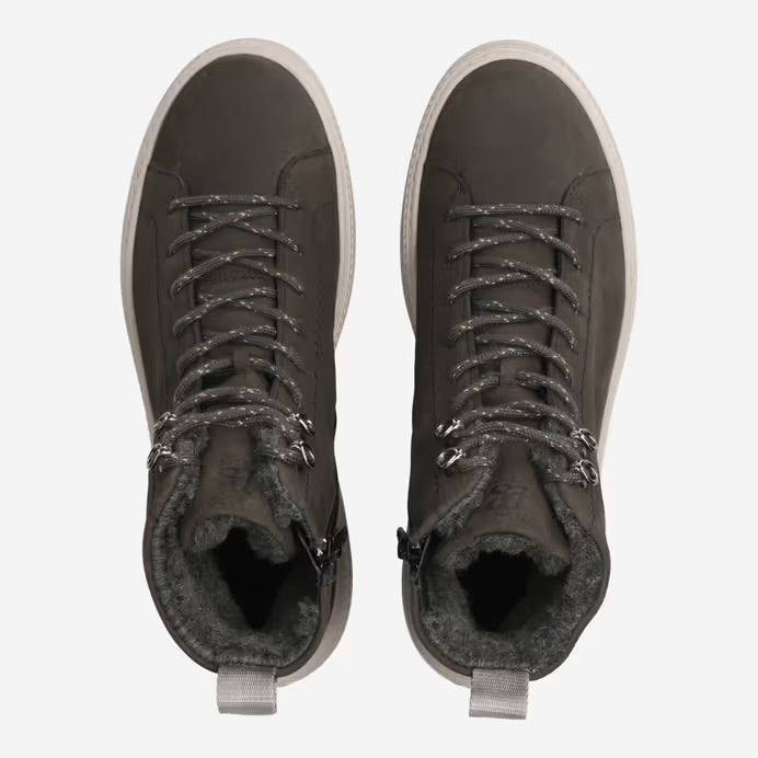Paul Green Nubuck Iron Lace Up Sneaker 5287-034