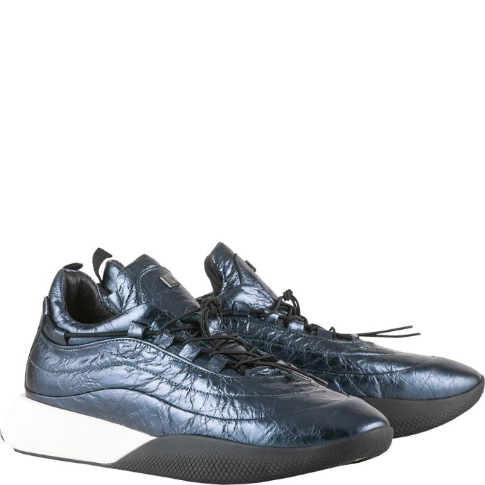 Hogl metallic blue sneaker 4-10 2420