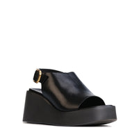 Eos Sandal Ariani Black Wedge