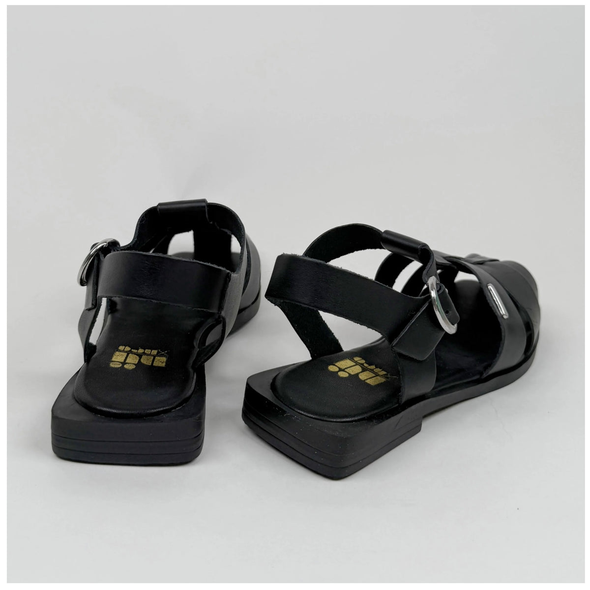Nu X Neo Velina Black Sandal