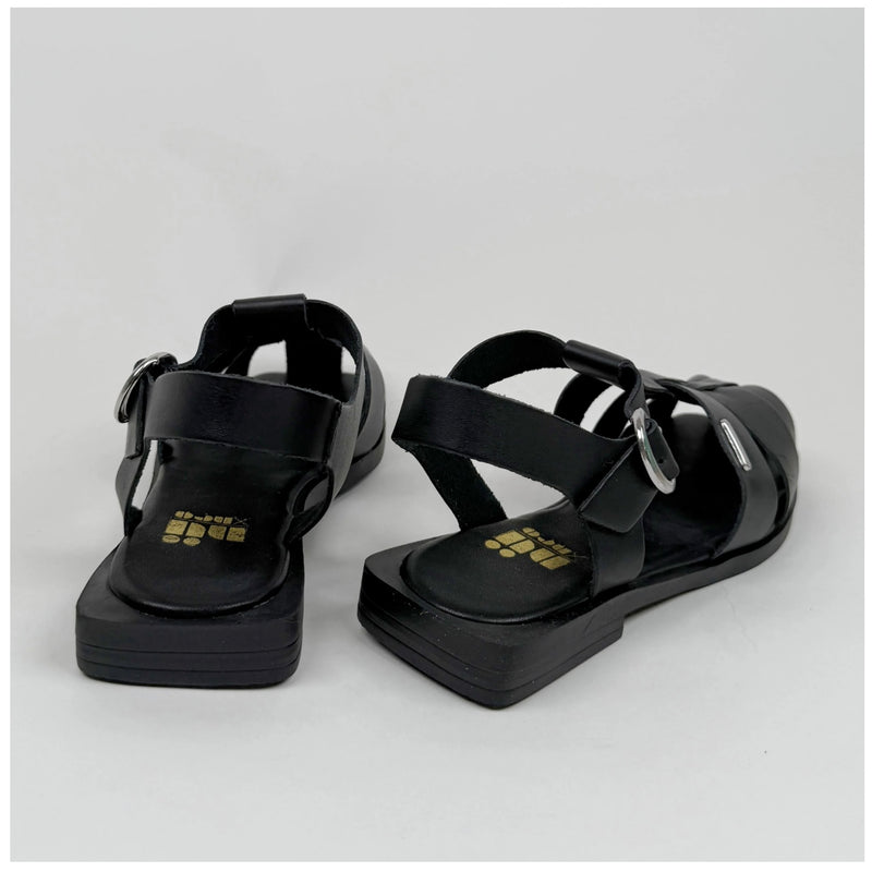 Nu X Neo Velina Black Sandal