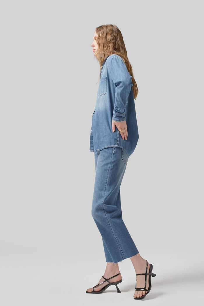Dricoper Shirt Jayda Pacific Blue