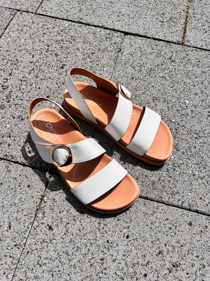 Chrissie Sandal Finland White