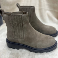 Alfie And Evie Dux Taupe Suede Boot