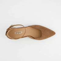 Paul Green Heels Nut Velvet 3820-089