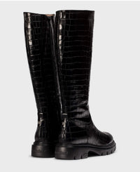 Wonders Boot Long Black 4304