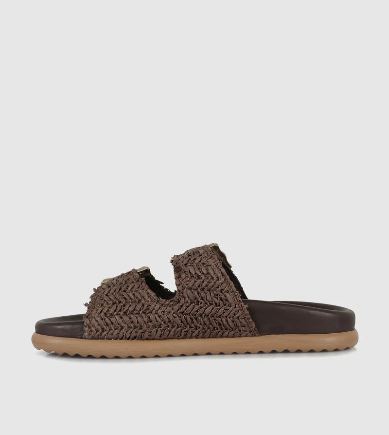 Sempre Di Slide Woven Chocolate