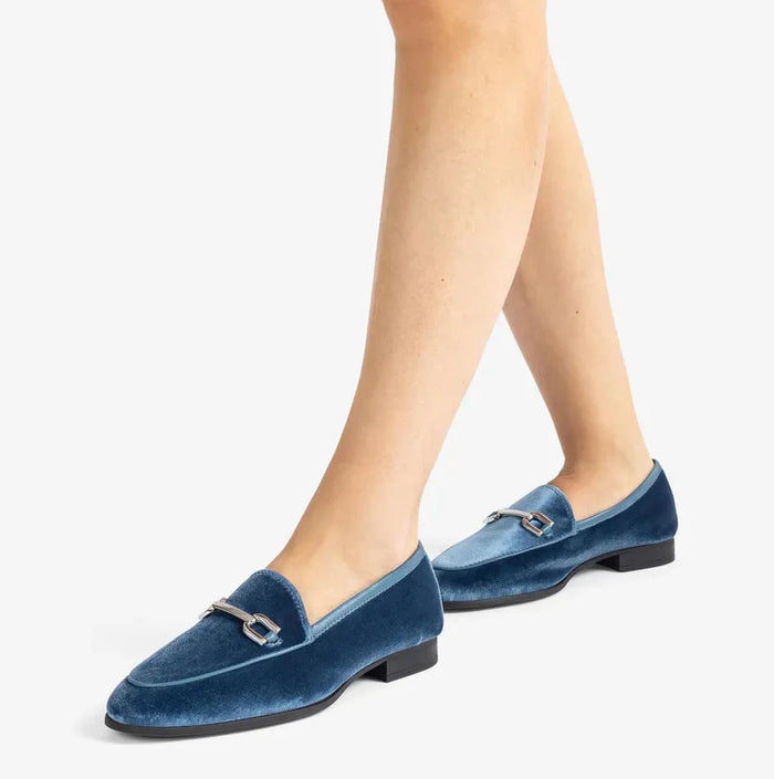 Unisa Loafer Velvet Jean Dalcy