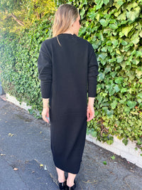 Mia Fratino Ava Dress Jet Black 25700