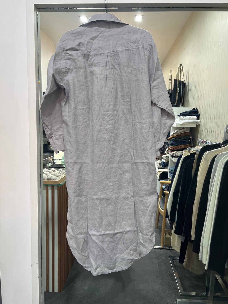 Frockk Dress Elena Linen Pewter
