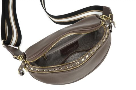 Hi Ho Bag Obsessed STUD Mud/Gold