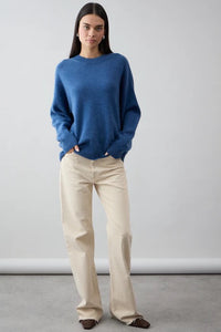 Mia Fratino Jumper Cooper Crew Denim 25027