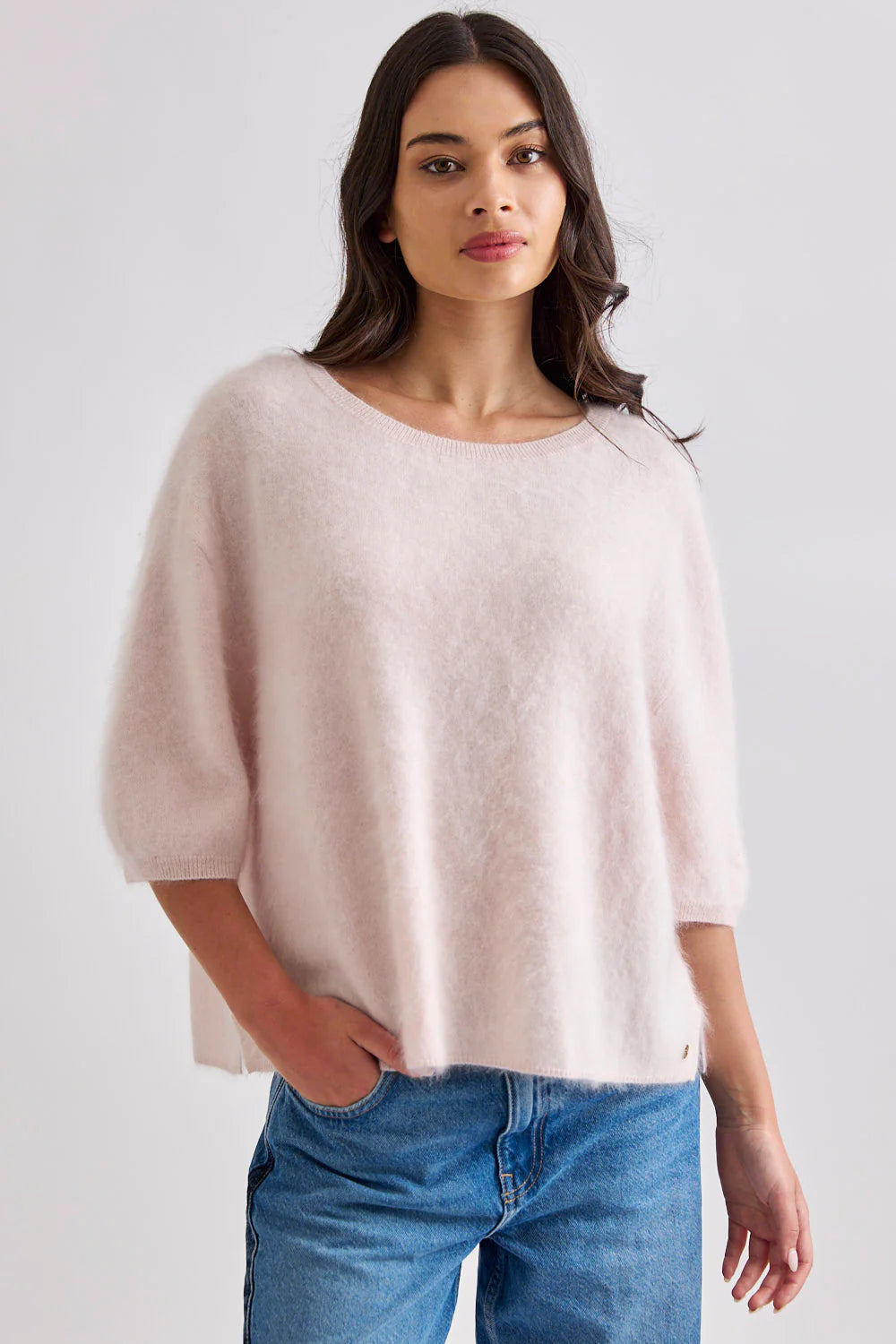 Mia Fratino Eliza Tee Baby Pink 24921