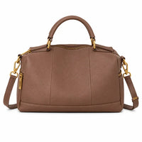 L’ora D'oro Bag Dark Tan Leather Jessie