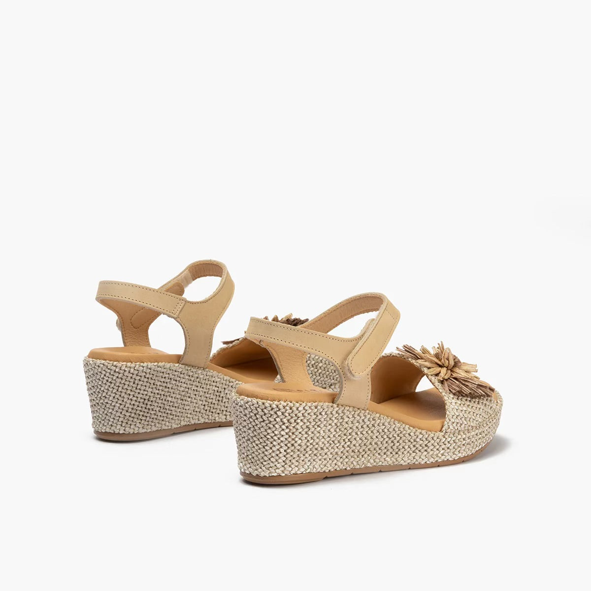 Pitillos Sandal Raffia Natural 11262