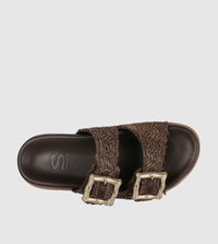 Sempre Di Slide Woven Chocolate