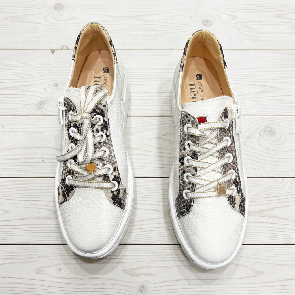 Jose Saenz Sneaker White/Serp JS-2001