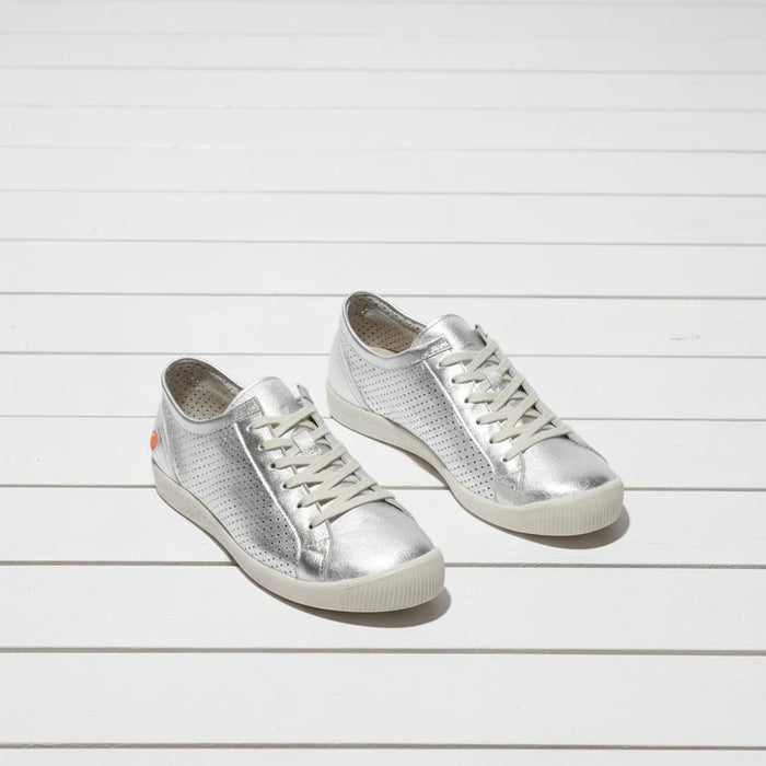 Softinos Sneaker Silver Ica 388