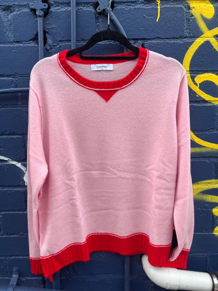 Alessandra Boyfriend Sweater Blossom W25.151T