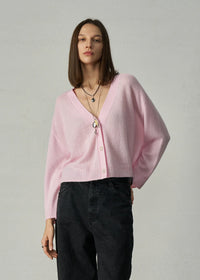 Aleger Cardi Cashmere Pearl Pink N2275
