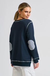 Shirty Sweatshirt Zippy Navy