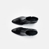 Paul Green Boots Black Croc Ankle 9780-026