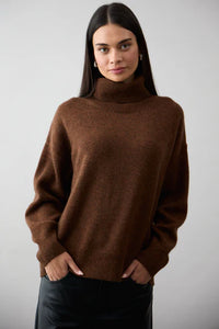 Mia Fratino Cooper Rollneck Umber 25003