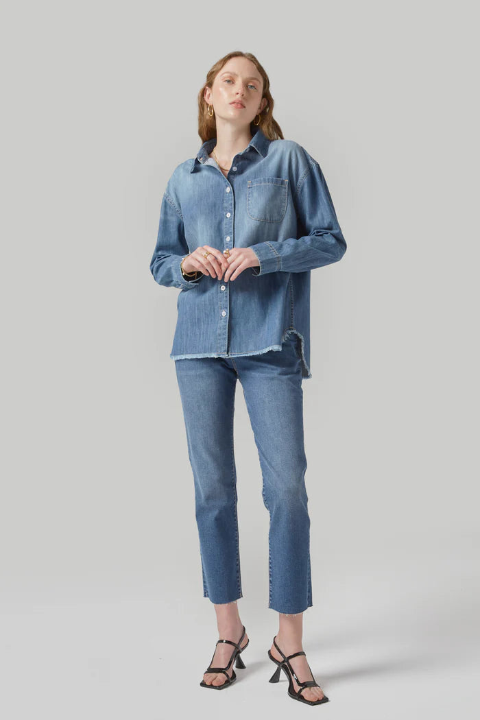 Dricoper Perla Cropped Mid Rise Jeans