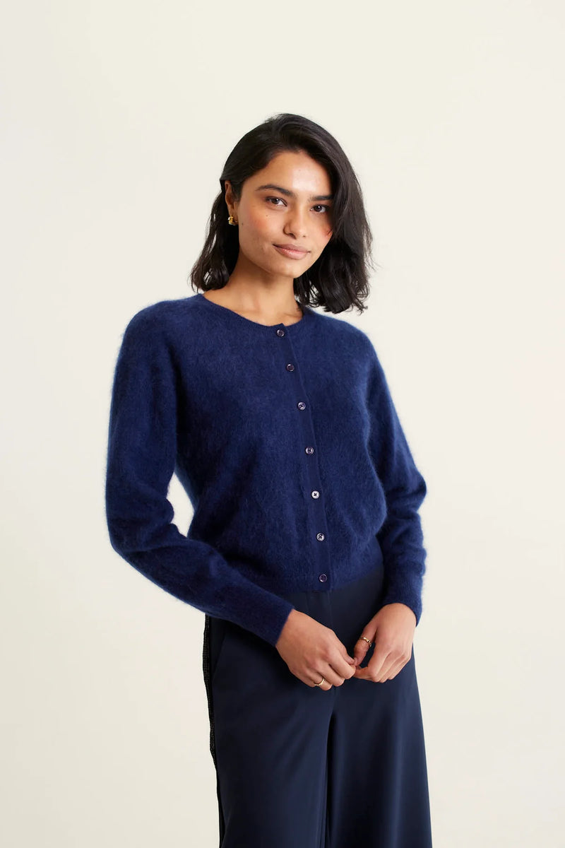 Alessandra Brushed Sydney Cardi Navy 2.400T