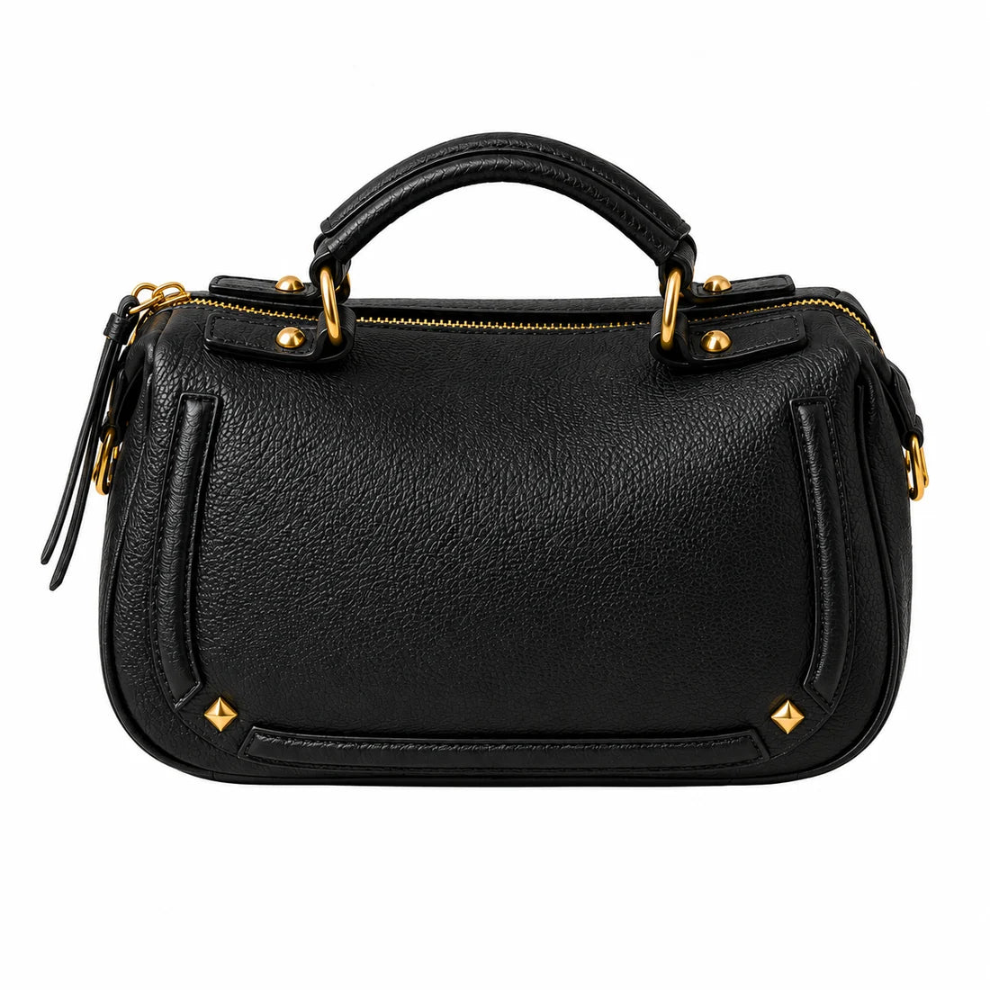 L’ora D'oro Bag Black Leather Stella
