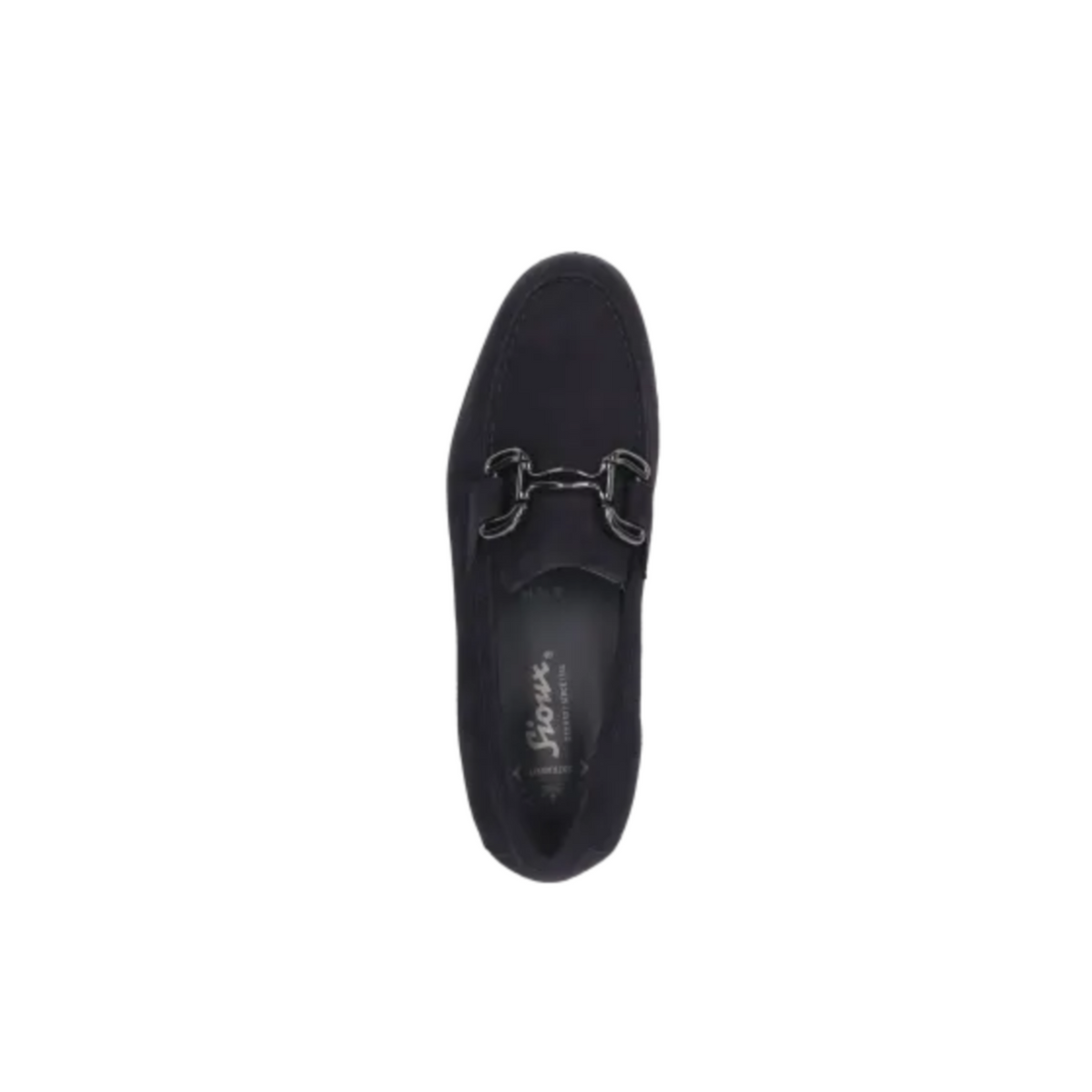 Sioux Shoe Navy Suede Loafer Meredith 753