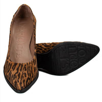 Wonders Leopard Print Heels M5420