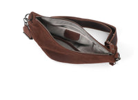 Hi Ho Bag Crescent Chocolate Suede