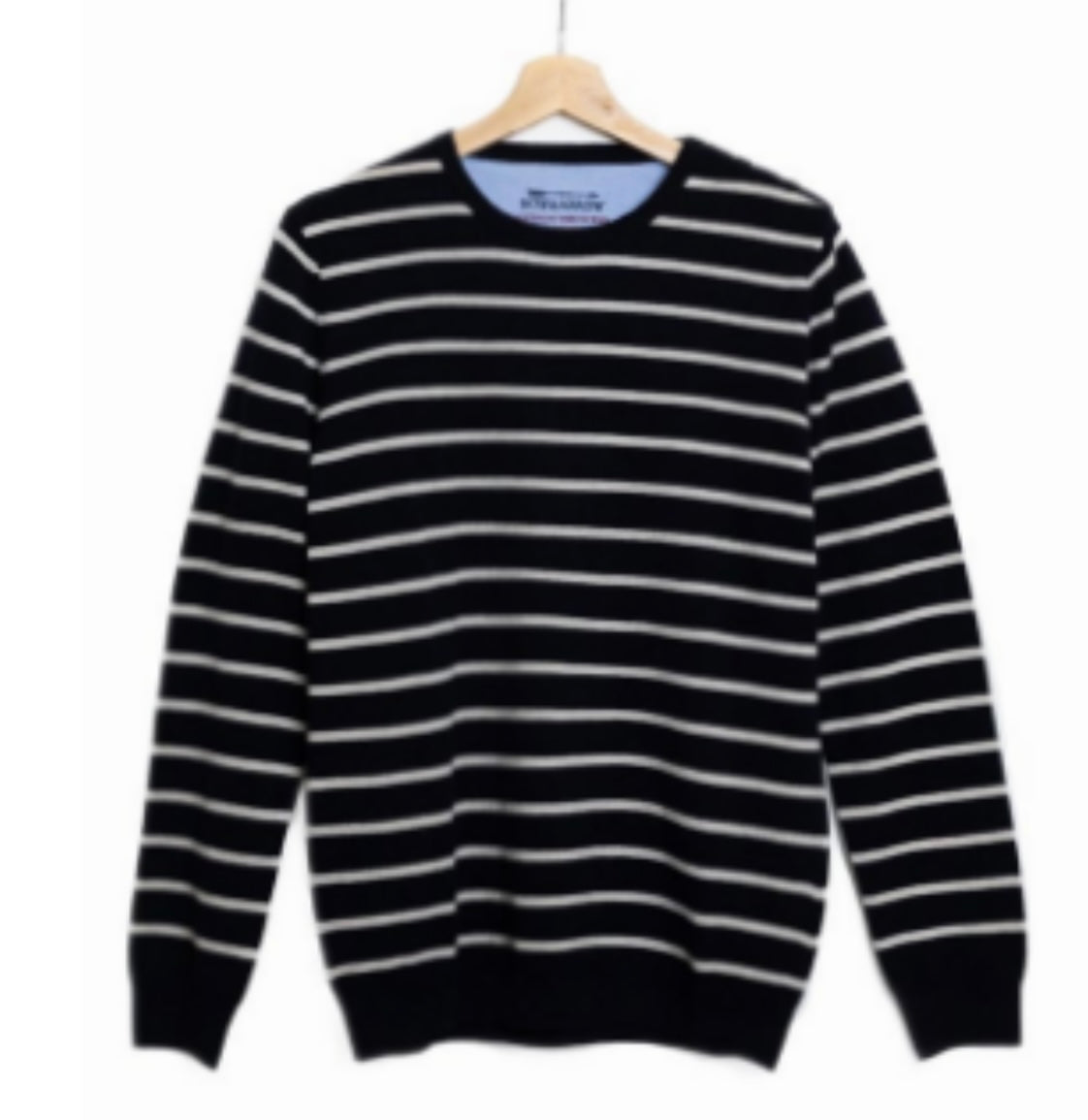 Bow & Arrow Navy Breton Stripe