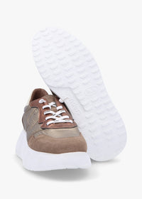 Wonders Taupe Multi Sneaker A3610
