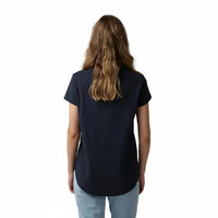 Cloth + Paper + Scissors Tee Shaped Hem Parisian Navy C13023