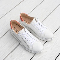 Jose Saenz Sneaker White/Coral JS-2001
