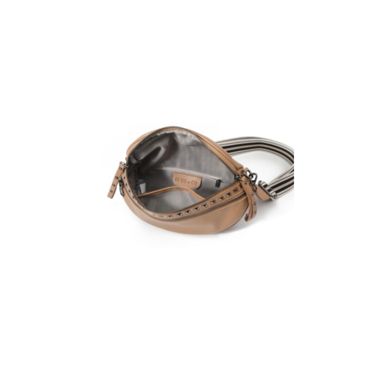 Hi Ho Bag Obsessed STUD Light Tan/Gunmetal