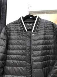 Moke Puffer Coat Black