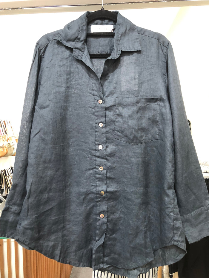 Frockk Erika Shirt Charcoal