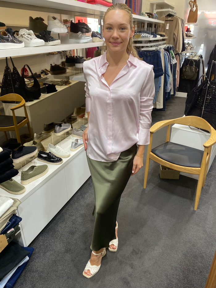 Herzen’s Angelegenheit Silk Blouse Tender pale pink 25243-6103