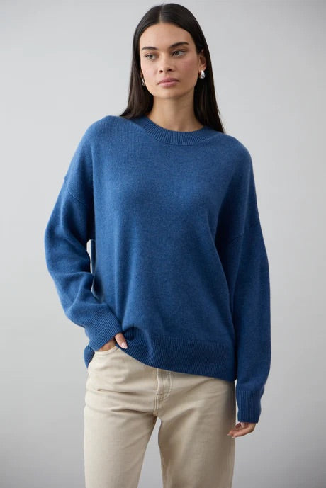 Mia Fratino Jumper Cooper Crew Denim 25027