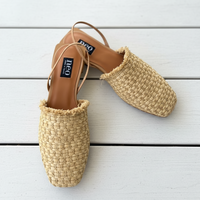 Neo Raffia Sandal Natural AG-25002