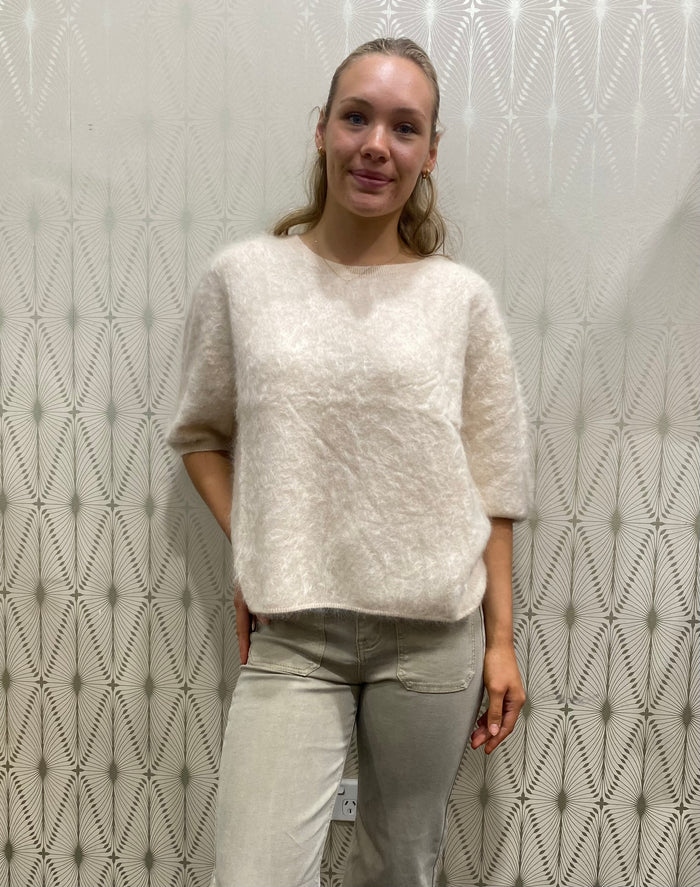 Mia Fratino Brushed Cashmere Erika T Shell 24021